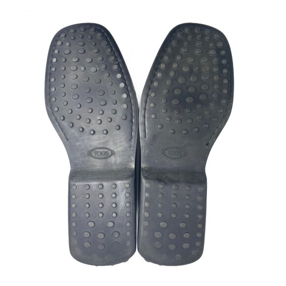 Tod's Brown Leather Loafers - Size 9.5 - Picture 4 of 8